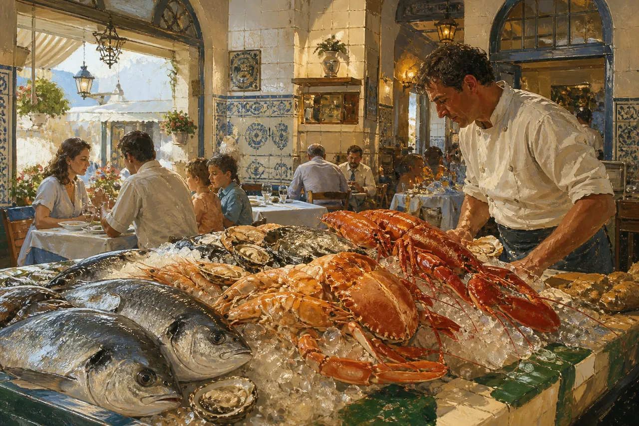 Restaurante Casa Fernando, Seafood in San Pedro de Alcántara — illustration