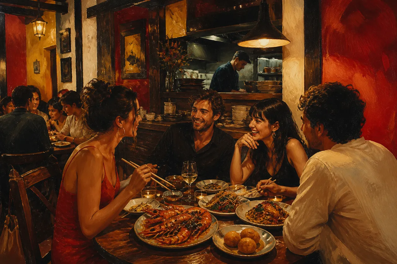 D'Aquinos, International in San Pedro de Alcántara — illustration