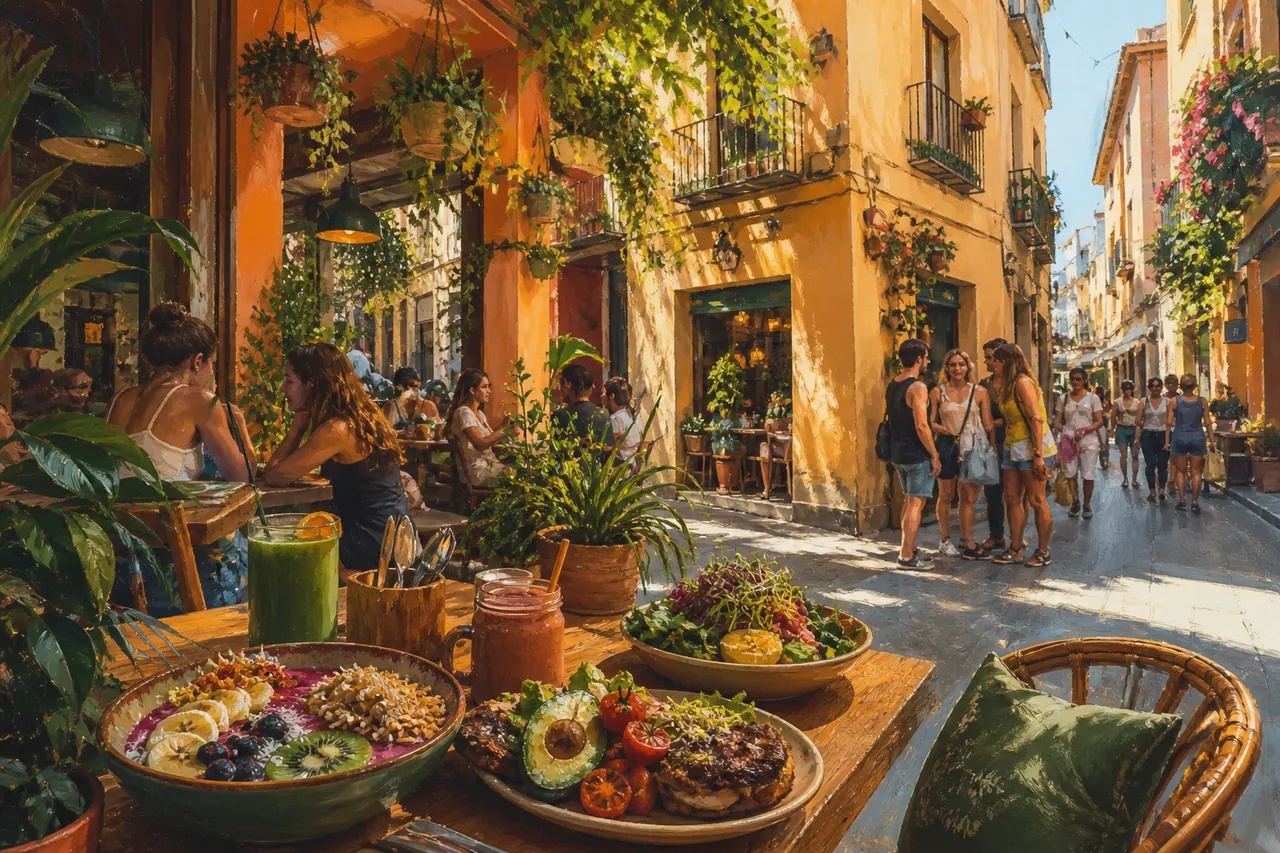 Hustle N' Flow Eatery, Café in San Pedro de Alcántara — illustration
