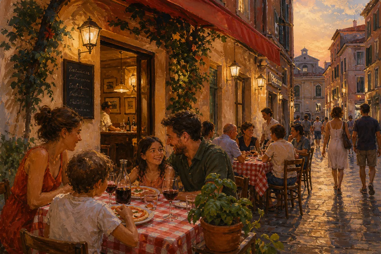 Luini, Italian in San Pedro de Alcántara — illustration