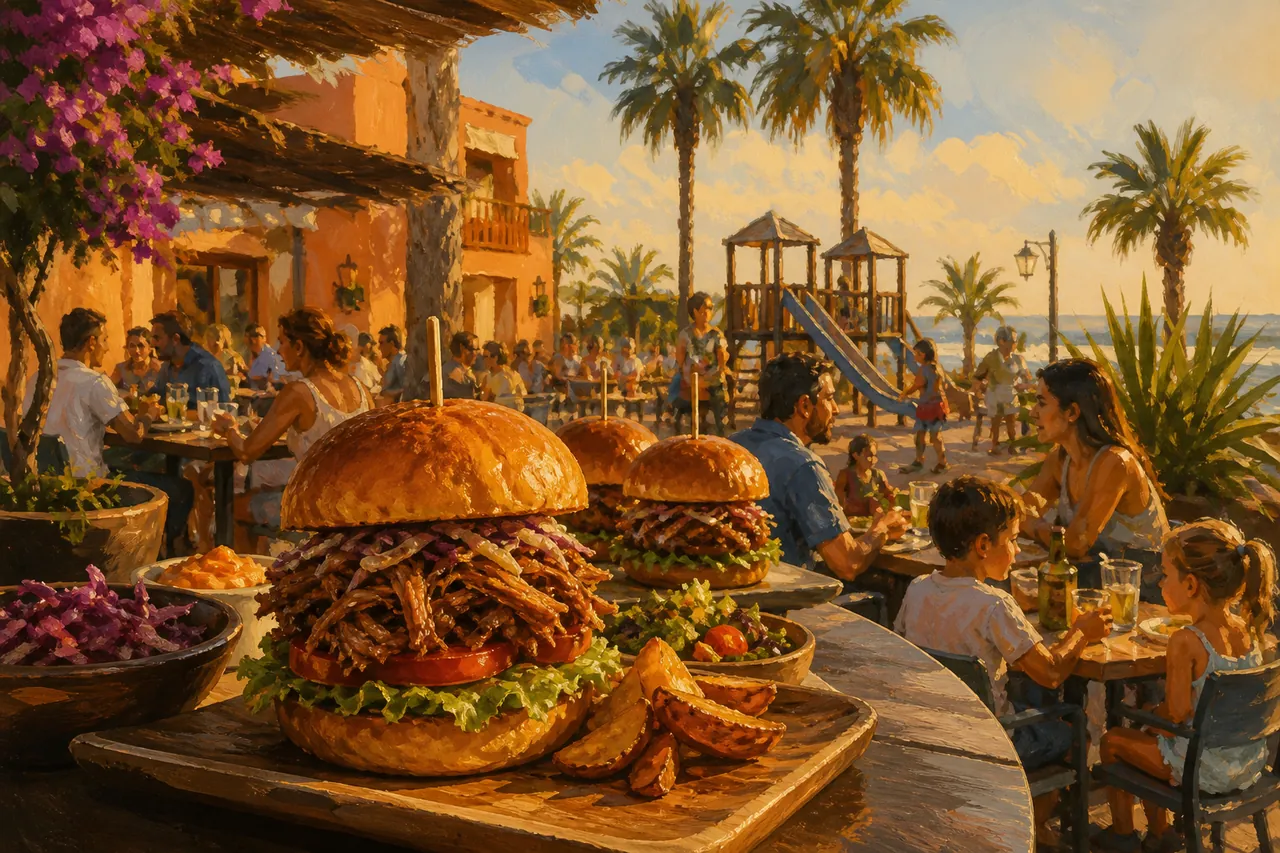 Mr Gourmet Burger, Burgers in San Pedro de Alcántara — illustration