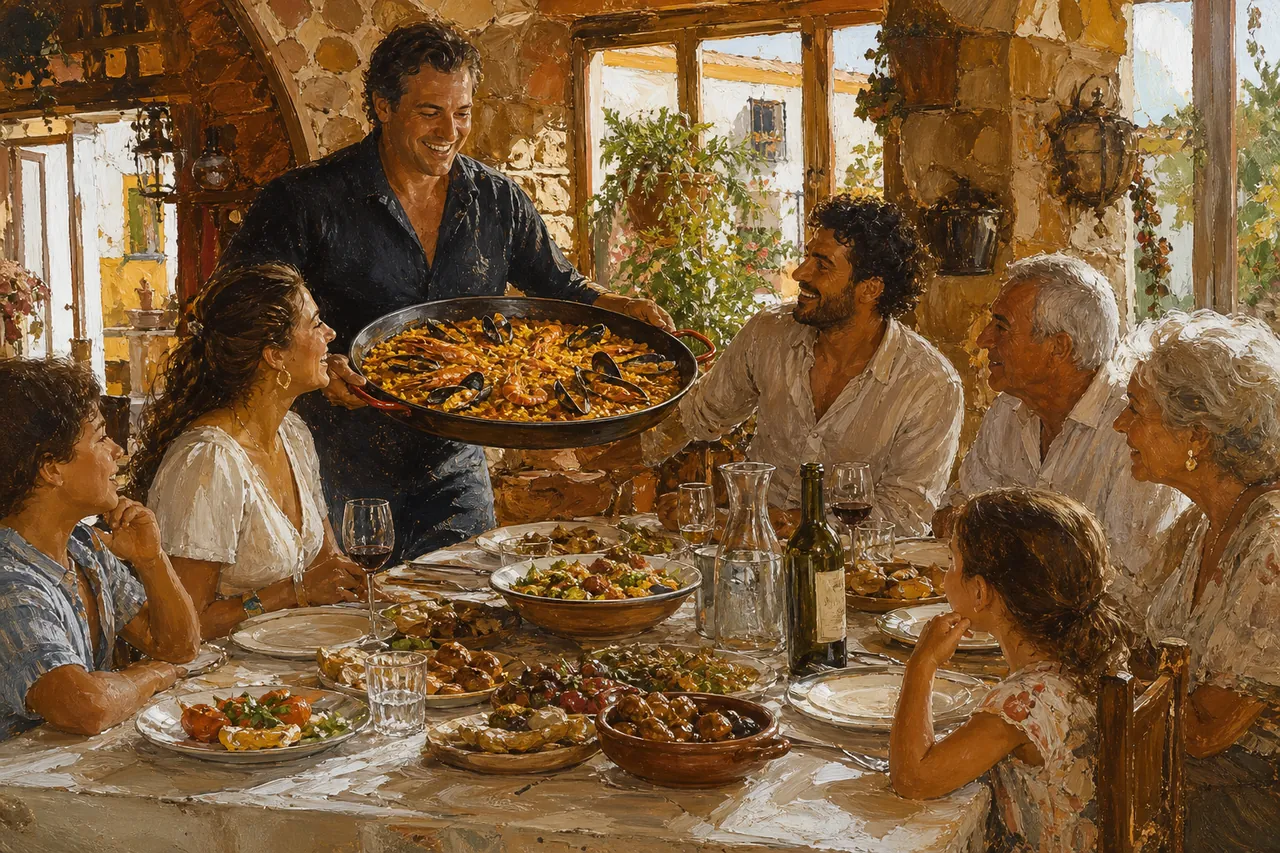 Restaurante Alfredo, Spanish in San Pedro de Alcántara — illustration